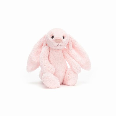 Jellycat Bashful Pink Conejitos | LHVM-26401